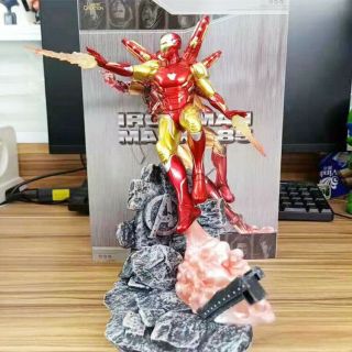 Avengers Iron Man MK85 1/10 Scale Statue Endgame Decoration Figurine Hot 3