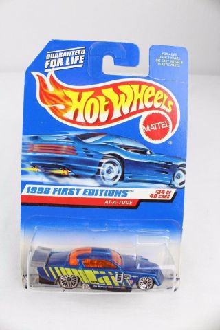 Mattel Hot Wheels 1998 First Editions At - A - Tude 34 Of 40 667