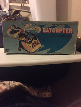 1974 Mego Batman Bat Copter Batcopter Vintage