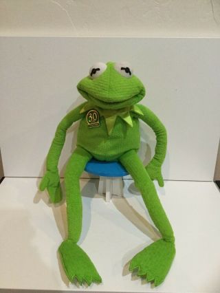 1999 Vintage Jim Henson 30th Anniversary Tyco Talking Kermit The Frog 18 " Plush