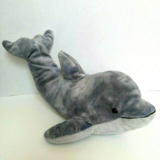 Kohls Cares Gray Dolphin Plush Stuffed Animal Toy 16 Inches 2011