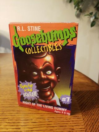 Rl Stine Goosebumps Collectible Figure Slappy Night Of The Living Dummy