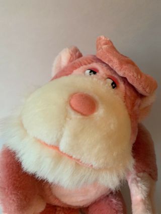 Vintage 1996 Maurice The Amorous Ape Pink Plush Stuffed Animal Mighty Star 4274 2