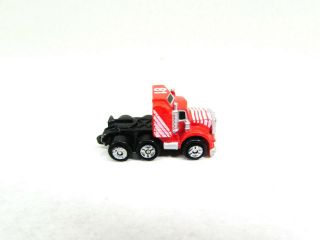 Vintage Galoob Semi Tractor Red Micro Mini Truck Cab 1987 China