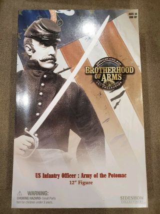 Sideshow Brotherhood Of Arms Civil War Us Infantry Officer: Army Of The Potomac