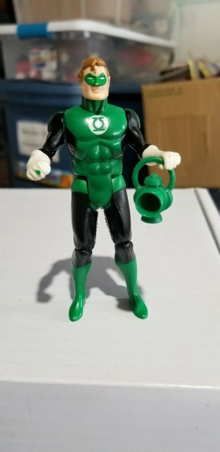 Vintage Kenner Dc Powers Green Lantern Figure Complete Near 1984