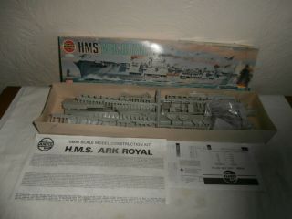 Model Kit: Hms Ark Royal Airfix: Scale 1/600 Unstarted