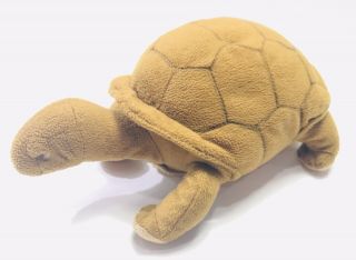 Sos Save Our Space Turtle Plush Toy 12” Brown
