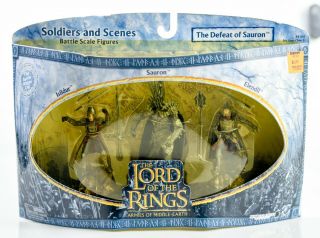 Lord Of The Rings Armies Middle Earth Defeat Of Sauron Battle Scale Figures Nib