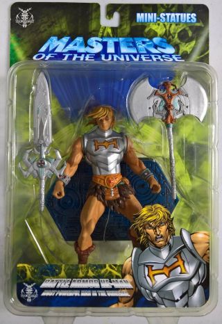 Battle Armor He - Man Statue Masters Of The Universe Motu Action Figuremattel 2007