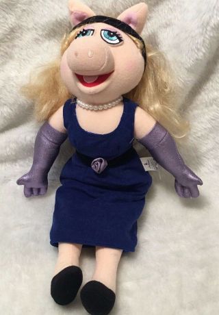 Miss Piggy Muppets Jim Henson Plush Doll Toy Catric 16 Inch Tall Stuffed