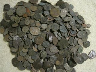 Over 3 Pounds Of Low Grade Ancient Coins
