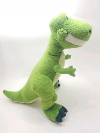 Disney Pixar Toy Story Rex Plush Green Dinosaur 13 " Stuffed Animal Kohls Cares
