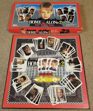 Home Alone 2 - Lost In York The Board Game 1992 - Missing Instructions