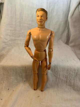 Vintage Ideal Captain Action Boy Doll Figure Broken 2 Of 2