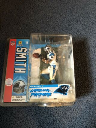 Mcfarlane Toys Nfl Football Series 14 Steve Smith Panthers Action Figure Mib