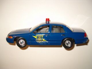 Michigan State Police Classic Metal Ford Crown Vic.  Look