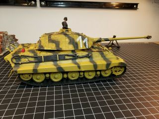 1/32 Forces Of Valor German King Tiger Tank With Porsche Turret