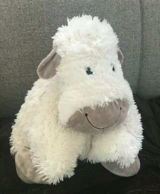 Jellycat Truffles Sheep Lamb Plush Large Size 27 X 18 Soft Cuddly Stuffed Toy