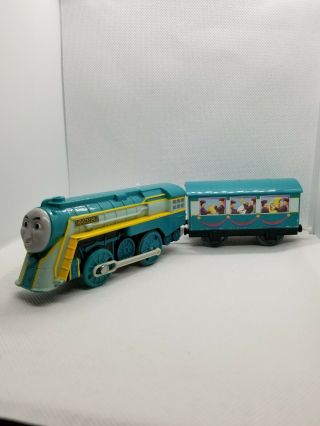 Thomas And Friends Connor Trackmaster Motorized Train And Car Mattel 2012