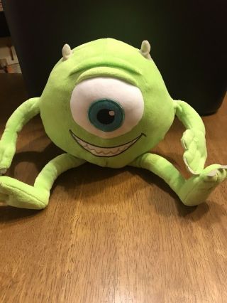 Disney Pixar Kohl’s Cares Monsters Inc Mike Wazowski Plush Stuffed Toy 13”