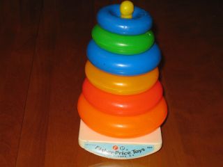 Rock - A - Stack - Vintage Fisher Price 627 - Good