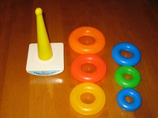 Rock - A - Stack - Vintage FISHER PRICE 627 - Good 2