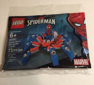 Lego 30451 Marvel Spider - Man - Mini Spider Crawler (promo Polybag) - Rare