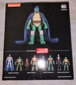 Michelangelo Mikey As Batman Teenage Mutant Ninja Turtles TMNT SDCC GameStop DC 2