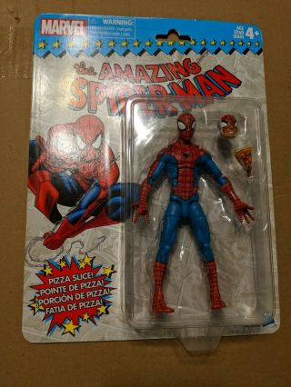 Hasbro Marvel Legends Retro Spider - Man 6 " Action Figure In Package