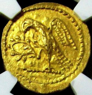 54 Bc.  Gold Ancient Thracian Stater Coson Coin Ngc Choice About Unc 4/4