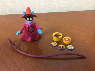 Mattel Masters Of The Universe He - Man Orko 1983 W/ Magic Coin Trick Zipcord