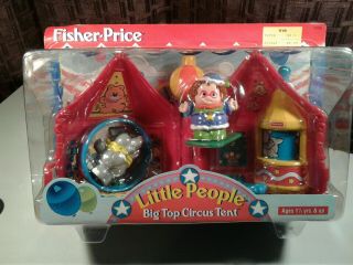 Fisher Price Little People Big Top Circus Tent Never Opened