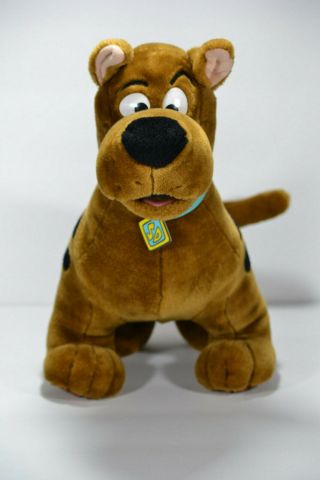 Vintage Scooby Doo 15 Inch Talking Plush Toy Cartoon Networks