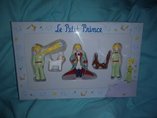 Nib Vtg 2004 Rare Plastoy Le Petit Prince Figurine Set Pack Of 5 Pvc Figures