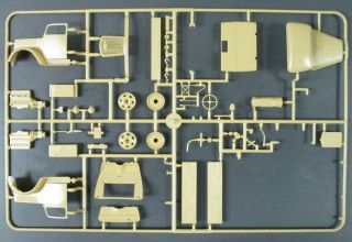 Italeri 1/35th Scale Opel Maultier Parts Tree A From Kit No.  221
