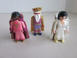 Vintage 1993 Playmobil Medieval Castle Knight King Princess Queen