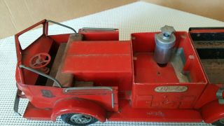 1950 ' s Pressed Steel ROSSMOYNE PUMPER FIRE TRUCK by Doepke MODEL TOYS 3