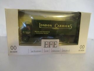 Efe Aec Mammoth Box Van - London Carriers Scale 1:76 E 10501