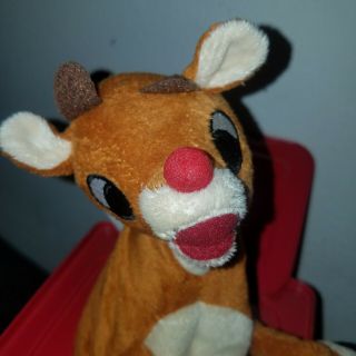 Gemmy 2011 Island of Misfit Toys Rudolph Jack In The Box Plush 2