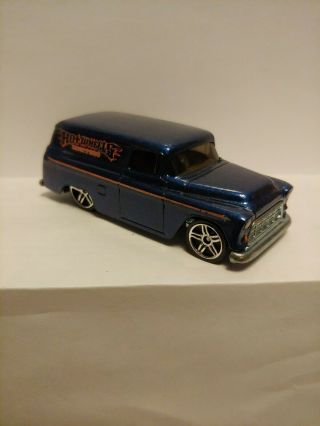 Hot Wheels 55 Chevy Panel With Bike First Edition Loose