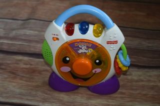 Fisher Price Cd Player Laugh Learn And Sing With Me -