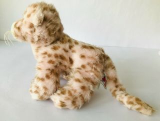 Ganz Webkinz Strawberry Cloud Leopard Plush Soft Stuffed Animal No Tag Or Code