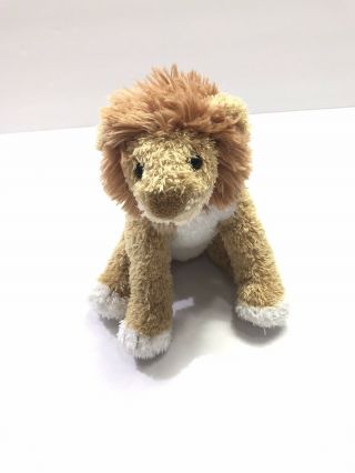 Douglas Lion Plush Stuffed Animal Tan Brown 7 " Tall Soft Cuddle Toy Lovey
