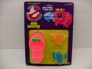 1986 Kenner The Real Ghostbusters Mini Shooters Boo - Zooka With Boo - Lets Figure