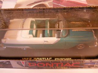 Ray - 1/43 scale - 1955 Pontiac Starchief - 2004 - turquoise/white 2