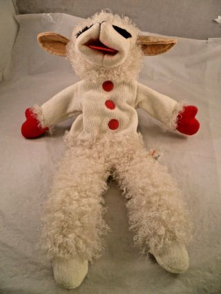 Sheri Lewis Lamb Chop Lambchop 16 " Full Body Sock Hand Puppet Doll By Aurora