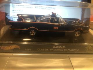 - Batmobile Hot Wheels Batman Classic Tv Series 1:24 Scale