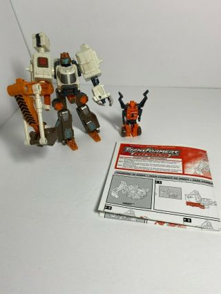 Transformers Armada Hoist W/ Refute 100 Complete