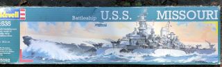 Revell Battleship Uss Missouri Mighty Mo Model 1:535 Scale Same Day Ship